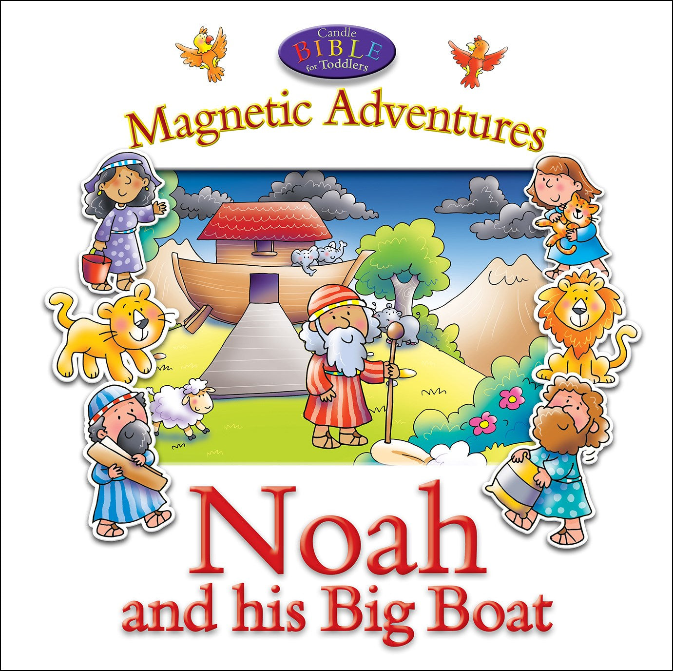 Noah And His Big Boat Magnetic Adventures (Candle Bible For Toddlers)