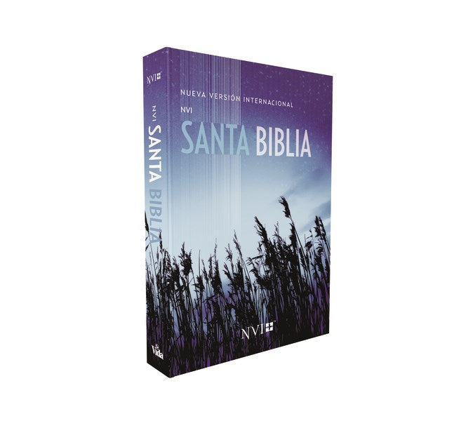 NVI Outreach Bible (Comfort Print)-Blue Wheat Softcover