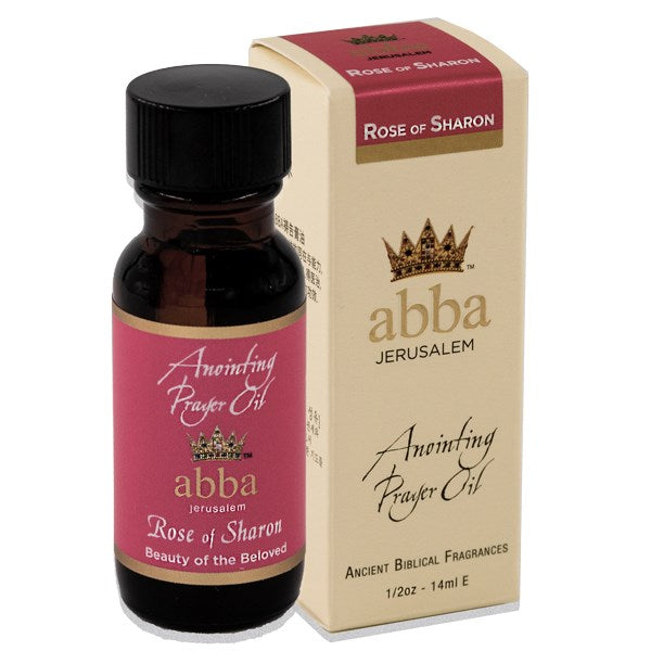 Anointing Oil-Rose Of Sharon-1/2 Oz