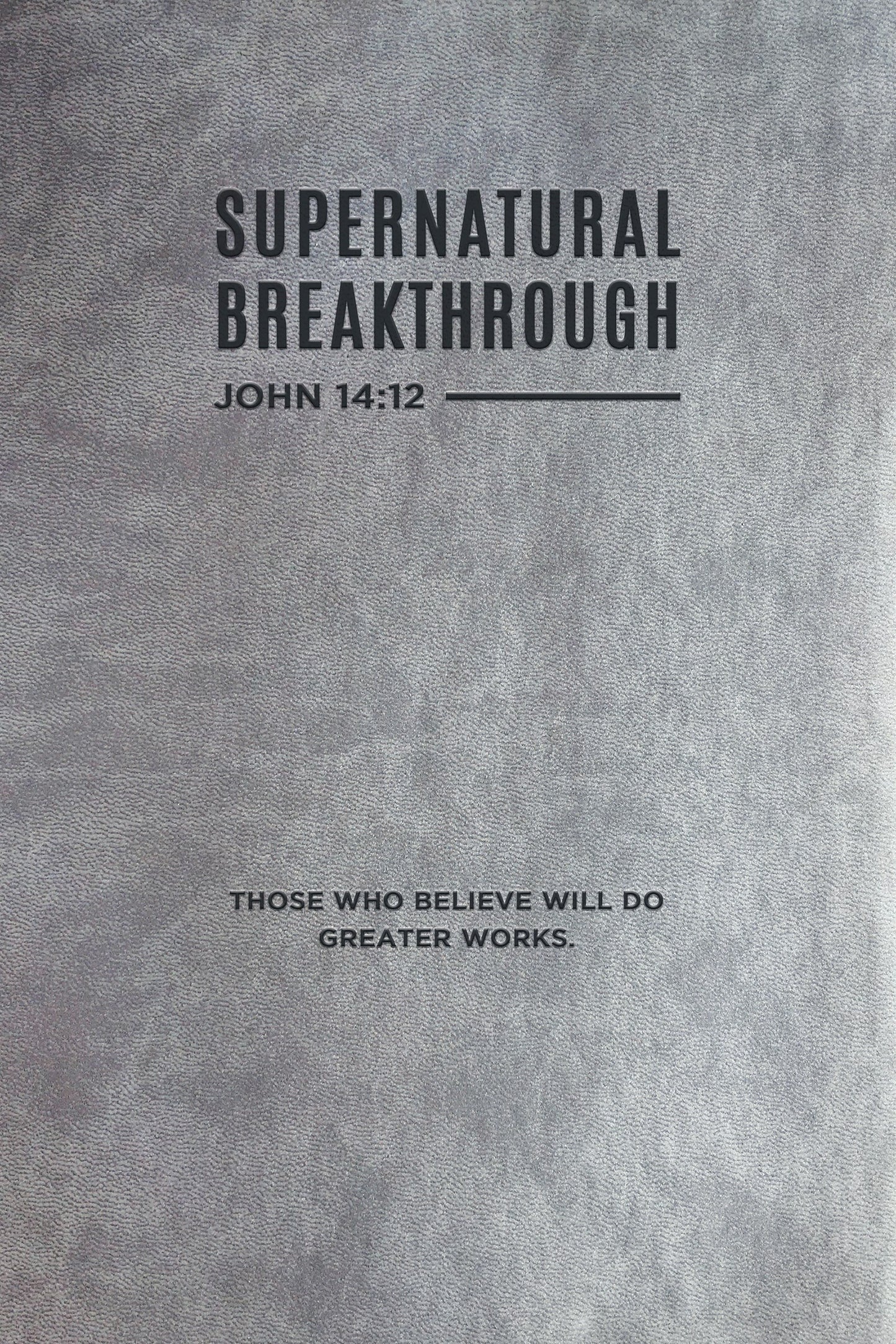 Supernatural Breakthrough Journal