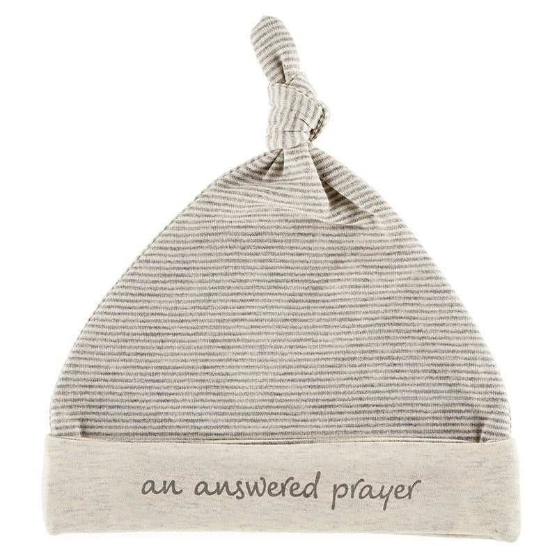 Baby-Knit Hat-Grey-An Answered Prayer