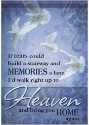 Flag-Garden-If Tears (12.5" x 18")