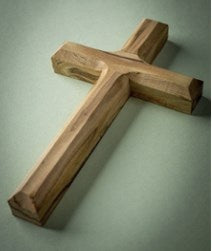 Cross-Olive Wood-Plain (4.75")