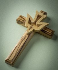 Cross-Olive Wood-Dove (5")