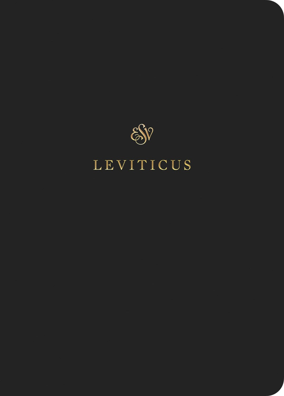 ESV Scripture Journal: Leviticus-Black Softcover