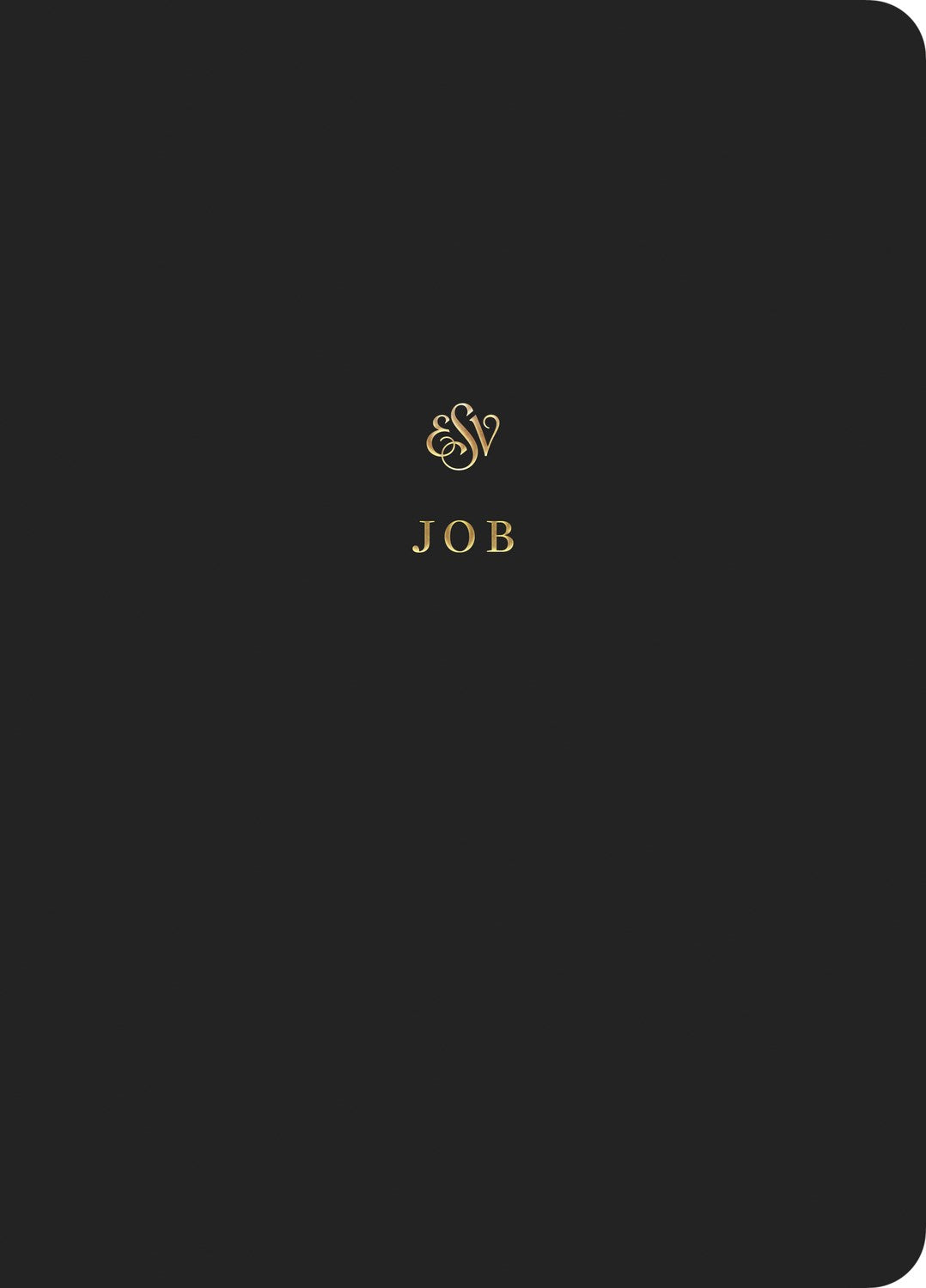 ESV Scripture Journal: Job-Black Softcover