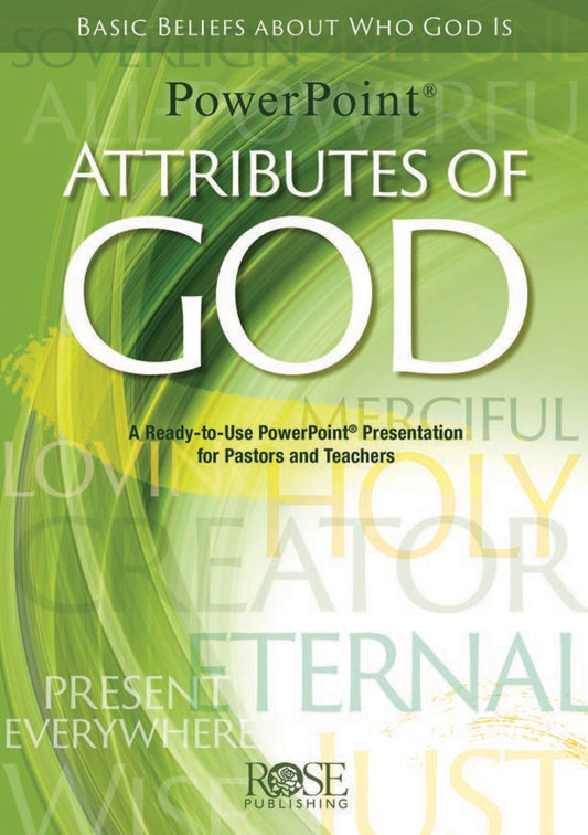 Software-Attributes Of God-PowerPoint