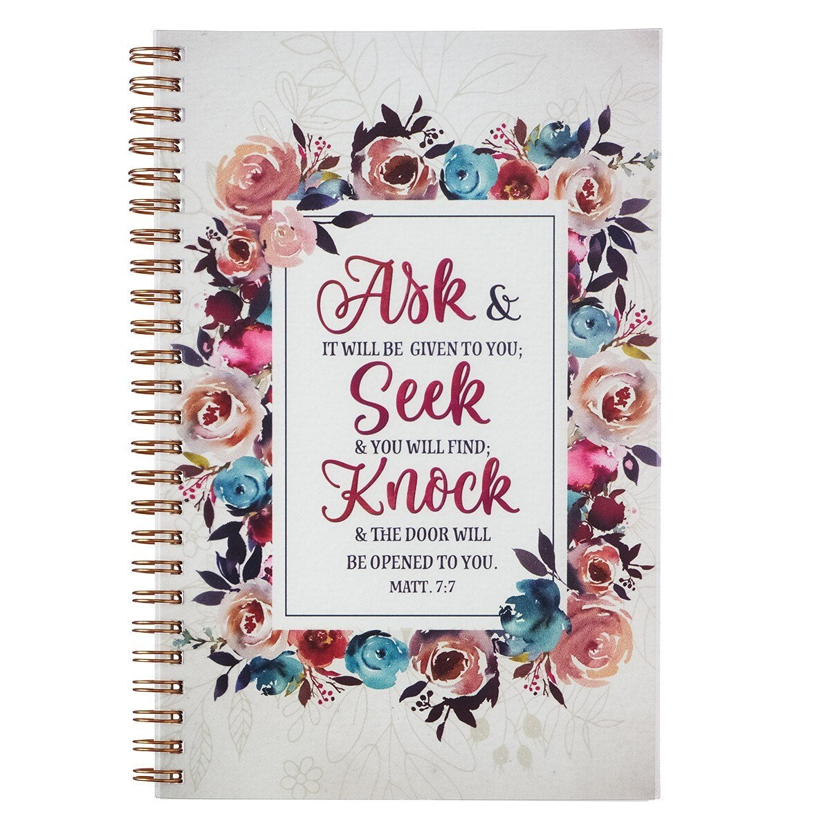 Notebook-Wirebound-Ask Seek Knock