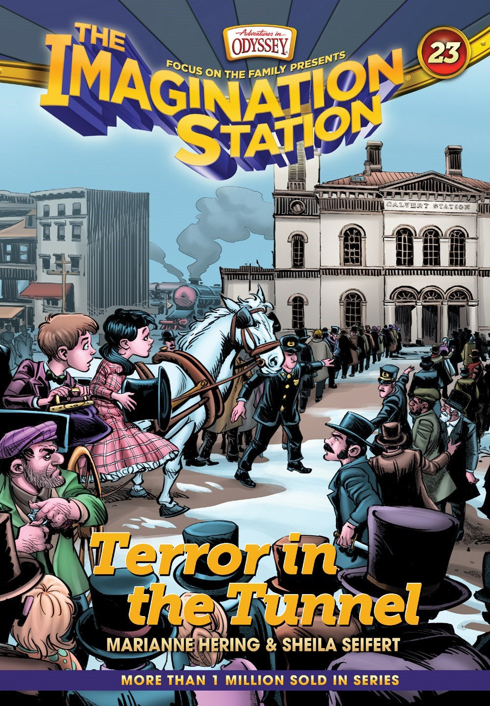 Terror In The Tunnel (Adventures In Odyssey The Imagination Station #23)-Hardcover