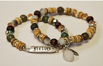 Bracelet-Eden Merry-Blessed/Beaded