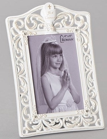 Frame-First Communion-Resin (9.25")