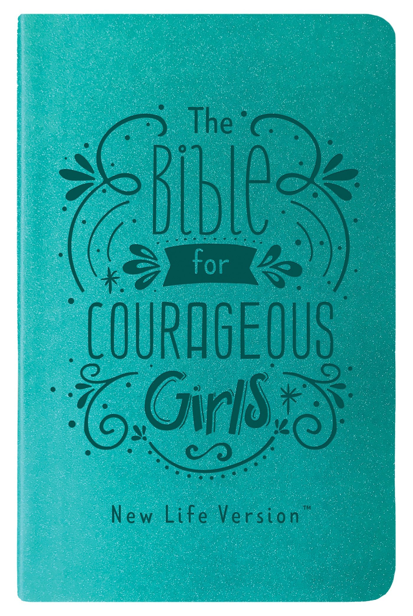 NLV The Bible For Courageous Girls-Teal DiCarta