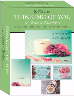 Card-Boxed-Shared Blessings-Thinking Of You Gentle Thoughts (Box Of 12)