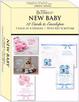 Boxed Card-New Baby (Shared Blessings) (Box Of 12)