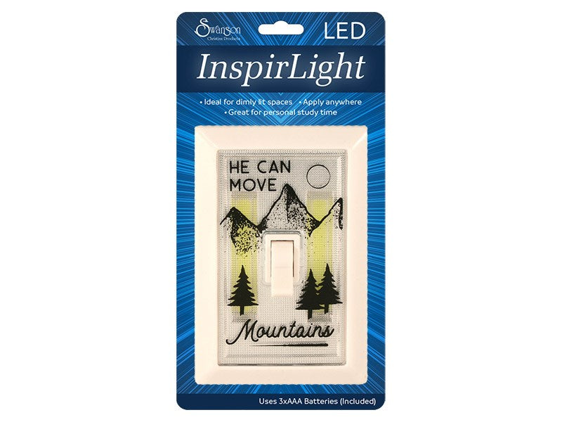 LED Light Switch-He Can Move Mountains (InspirLight)