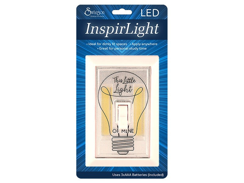 LED Light Switch-This Little Light Of Mine (InspirLight)