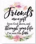 Magnet-Woodland Grace-Friends Are A Gift (3" x 4")