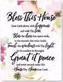 Magnet-Woodland Grace-Bless This House (3" x 4")