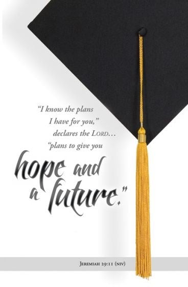 Bulletin-I Know The Plans I Have For You (Jeremiah 29:11 NIV) (Pack Of 100)