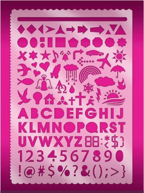 Journaling Stencils-Series 1