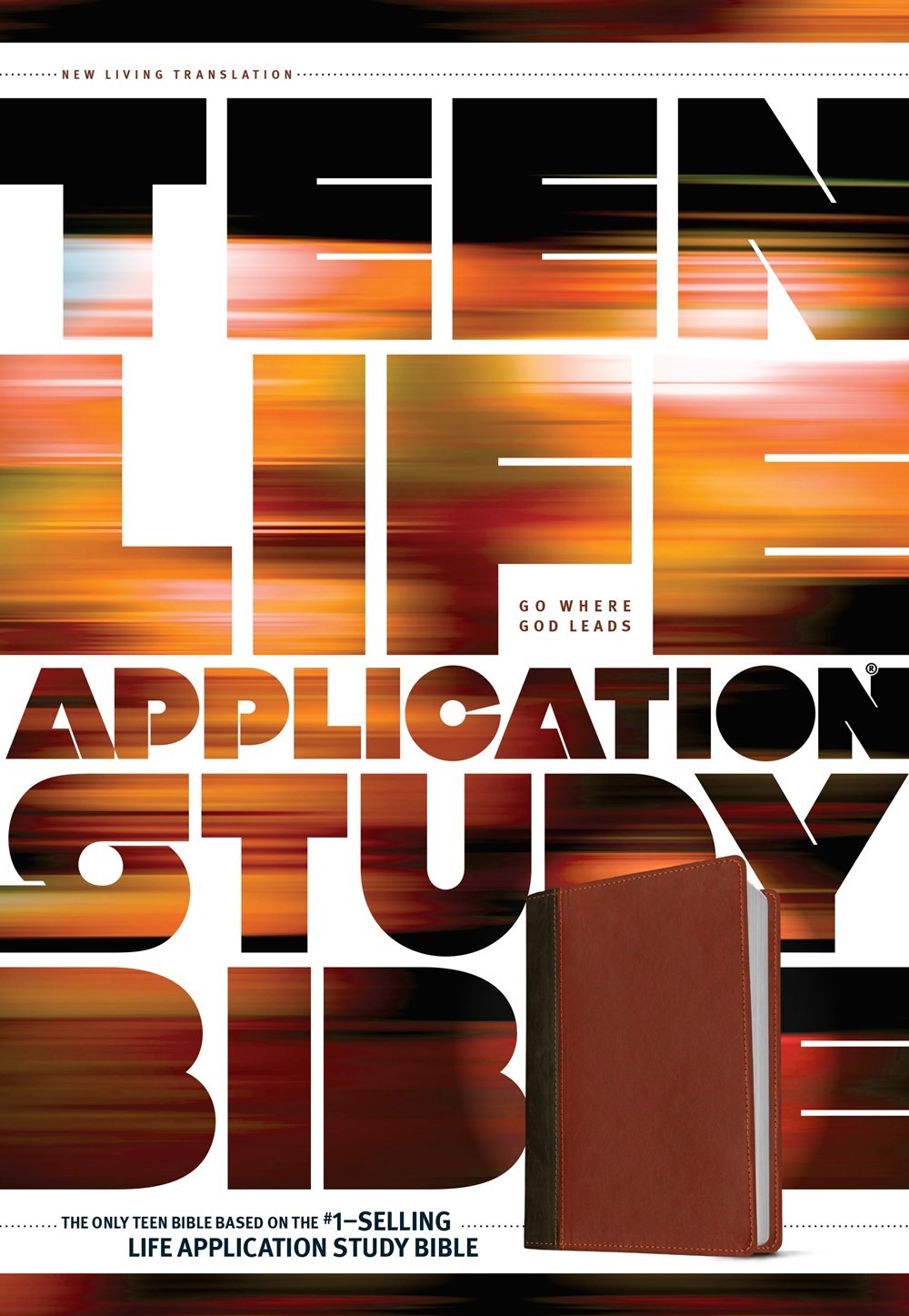 NLT Teen Life Application Study Bible-Brown LeatherLike
