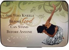 Card Holder-She Who Kneels