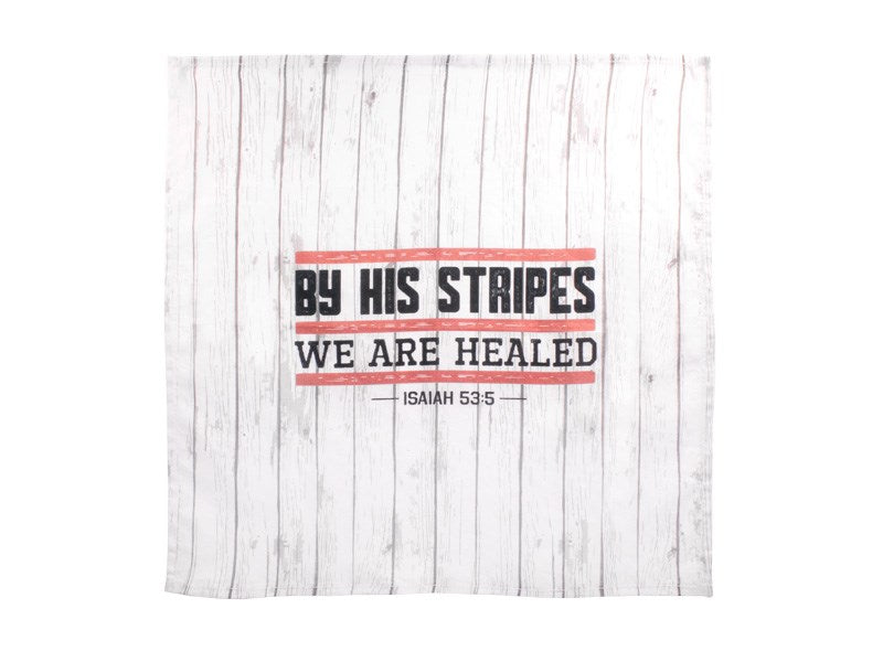 Prayer Cloth-By His Stripes-Isaiah 53:5 (Pack Of 6)