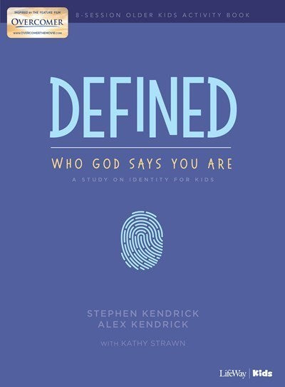 Defined: Who God Says You Are-Older Kids Activity Book (Overcomer)