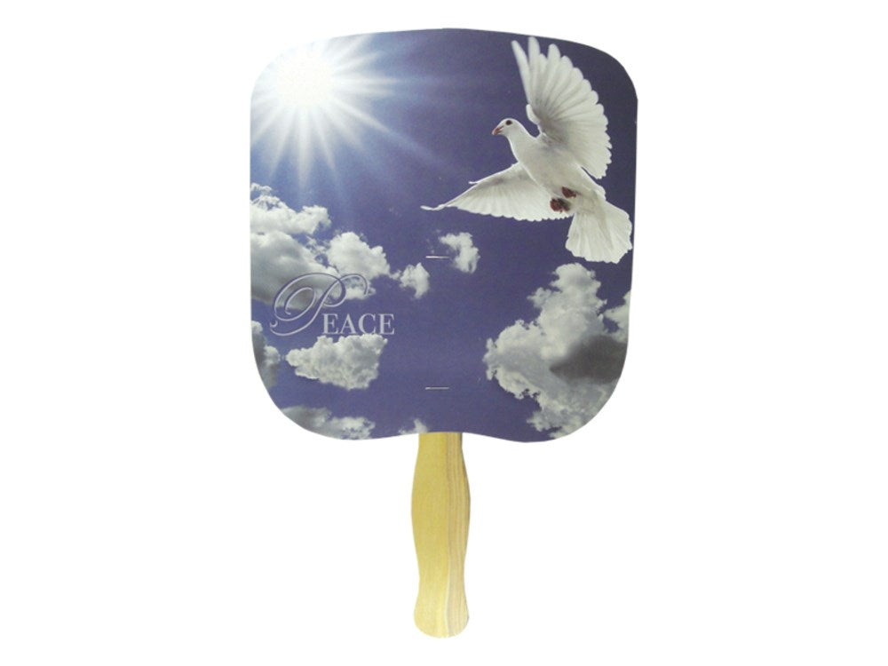 Hand Fan-Peace (Pack Of 50)