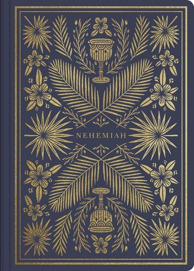 ESV Illuminated Scripture Journal: Nehemiah-Blue Softcover