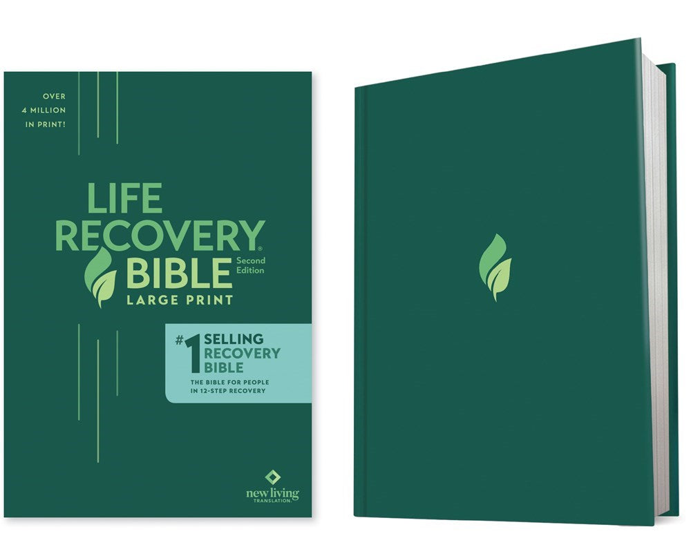 NLT Life Recovery Bible/Large Print (Second Edition)-Hardcover