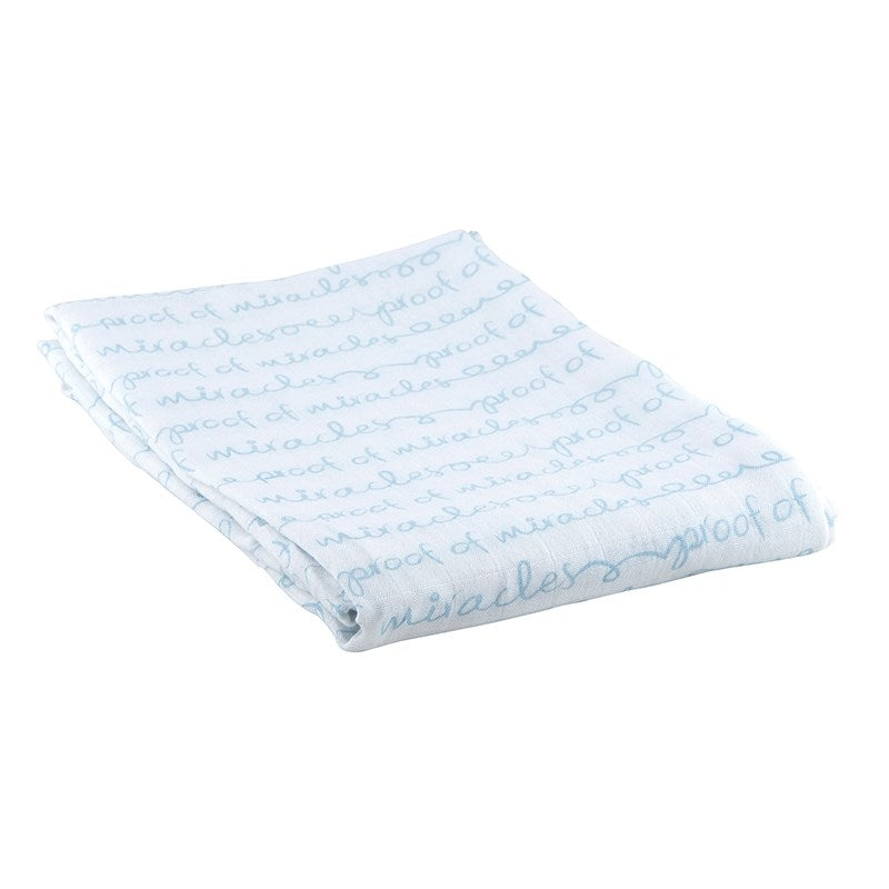 Swaddle Blanket-Proof Of Miracles (45" Square)