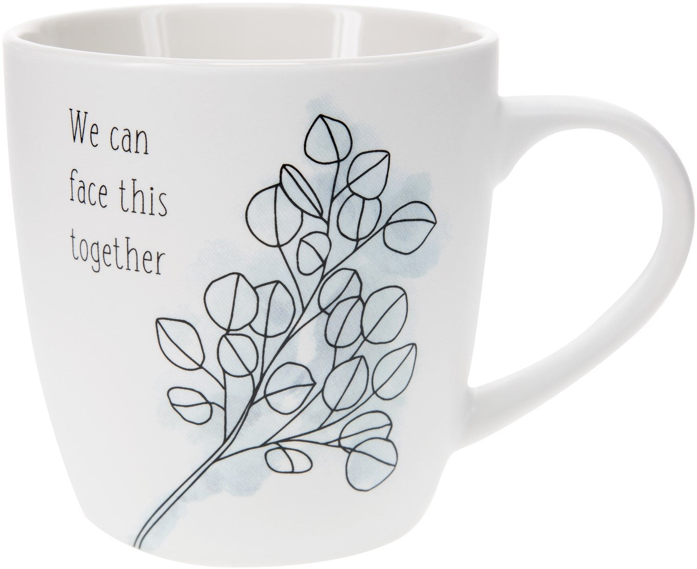 Cup w/Coaster Lid-Face This Together (17 Oz)