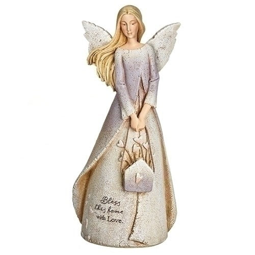 Figurine-Angel-Bless This Home (8.5")