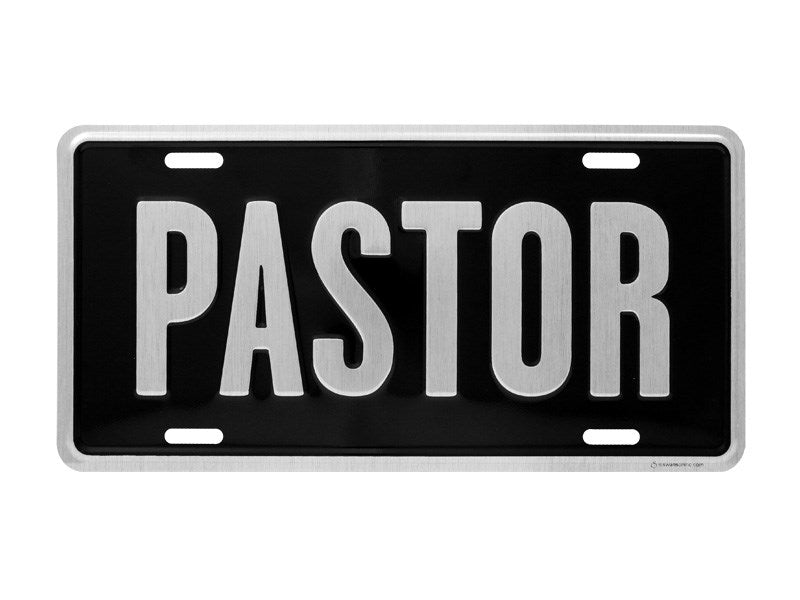 Auto Tag-Deluxe-Pastor-Silver/Black