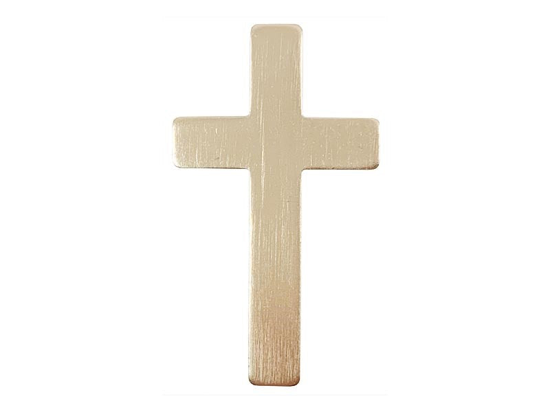 Pocket Cross-Blank Gold (Pack Of 50)