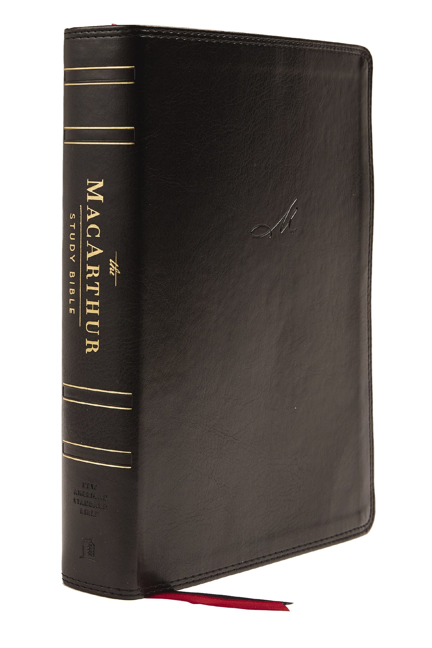 NASB 1995 MacArthur Study Bible (2nd Edition) (Comfort Print)-Black Leathersoft