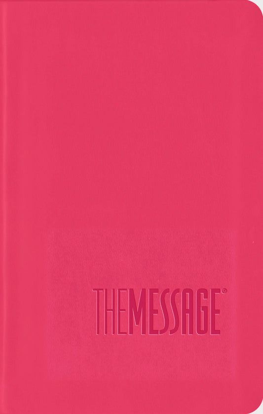 The Message Compact Bible ITP-Pink LeatherLook (International Customers Only)