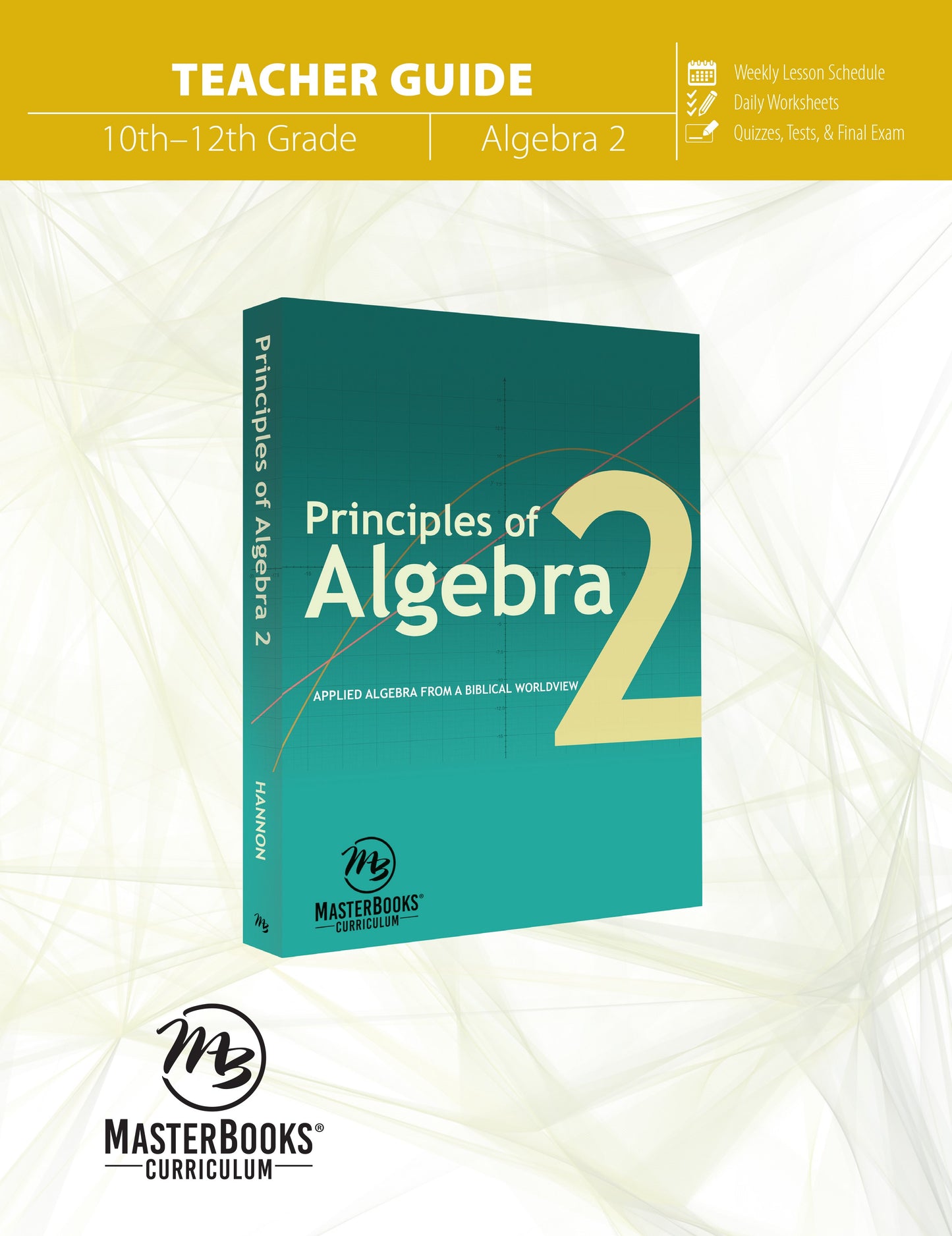 Master Books-Principles Of Algebra 2-Teacher Guide