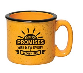 Mug-Camping-God's Promises Are New Every Morning (15 Oz)