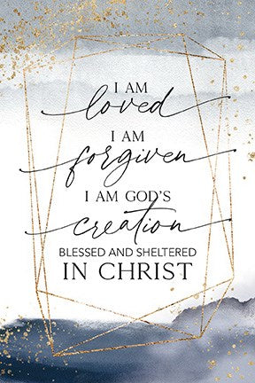 Plaque-Heaven Sent-I Am Loved (6 x 9)