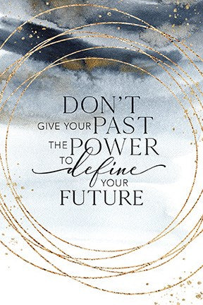 Plaque-Heaven Sent-Don't Give Your Past (6 x 9)