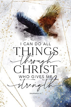 Plaque-Heaven Sent-I Can Do All Things (Philippians 4:13) (6 x 9)