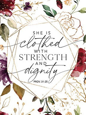 Magnet-Heaven Sent-She Is Clothed (Proverbs 31:25)
