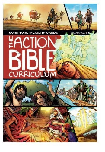 NIV The Action Bible Scripture Memory Cards Q5 (#146792)