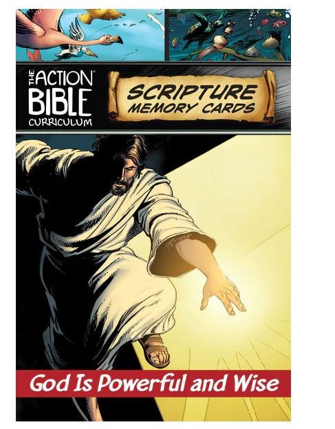 NIV The Action Bible Scripture Memory Cards Q7 (#148913)
