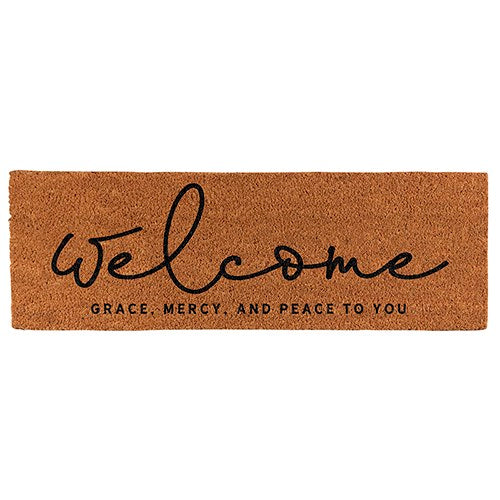 Coir Doormat-Welcome (30" x 10")