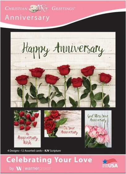 Card-Boxed-Celebrating Your Love Anniversary (Box Of 12)