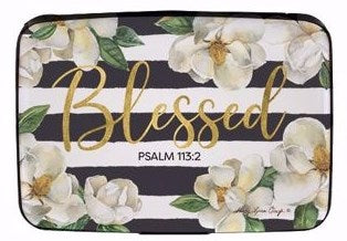 Card Holder-Blessed/Magnolias