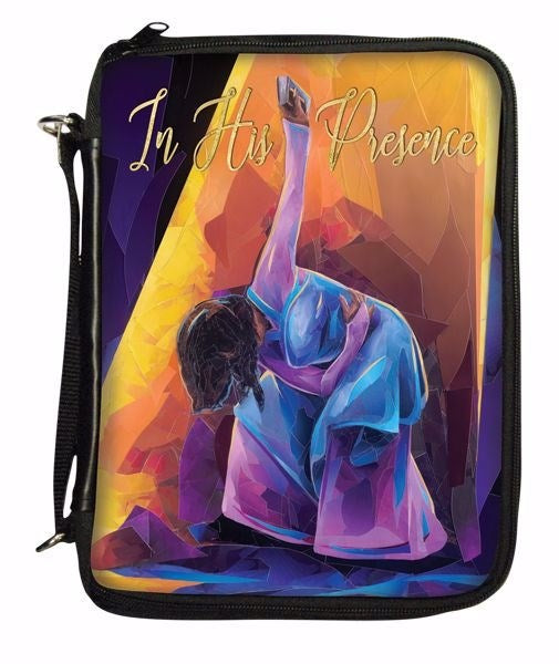 Bible Cover-In His Presence-MED